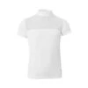 Horze Kids' Kaya Show Shirt - Brilliant White