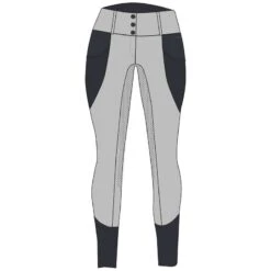 Horze Women's Ebba Summer Tec Full Seat Breeches - Harbour Mist -Kensington Shop 649553 800 800