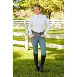 RJ Classics Women's Aria Silicon Full Seat Breeches - Dusty Sage -Kensington Shop 649709 800 800