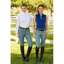 RJ Classics Women's Aria Silicon Full Seat Breeches - Dusty Sage -Kensington Shop 649711 800 800