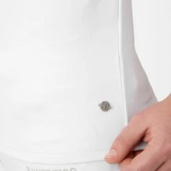 B Vertigo Women's Kayla Laced Short Sleeved Show Shirt - Brilliant White -Kensington Shop 650102 800 800