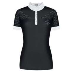 Fair Play Women's Alexis Short Sleeve Competition Shirt - Black