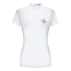 Fair Play Women's Bruna Short Sleeve Competition Shirt - White