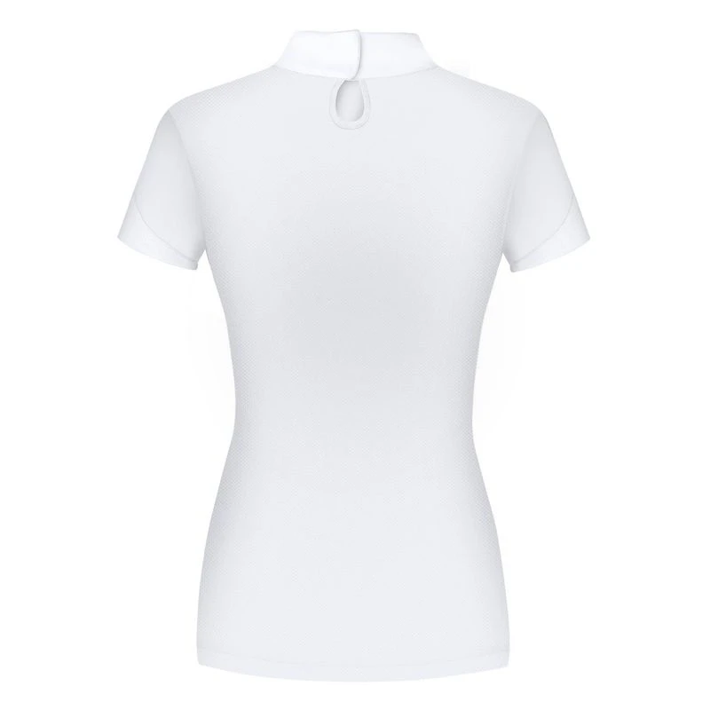 Fair Play Women's Bruna Short Sleeve Competition Shirt - White 2 Fair Play Women's Bruna Short Sleeve Competition Shirt - White - Image 2