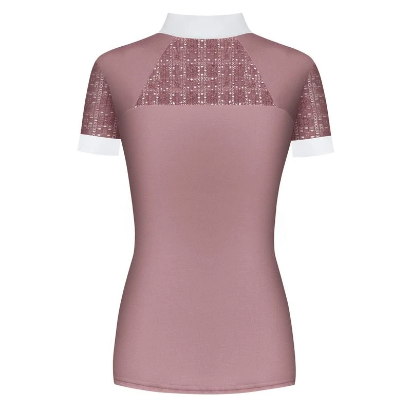 Fair Play Women's Aiko Short Sleeve Competition Shirt - Dusty Pink 2 Fair Play Women's Aiko Short Sleeve Competition Shirt - Dusty Pink - Image 2