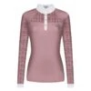 Fair Play Women's Aiko Long Sleeve Competition Shirt - Dusty Pink
