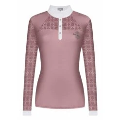 Fair Play Women's Aiko Long Sleeve Competition Shirt - Dusty Pink