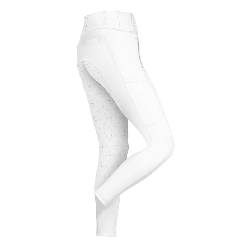 Fair Play Women's Altea Full Seat Tights - White 2 Fair Play Women's Altea Full Seat Tights - White - Image 2