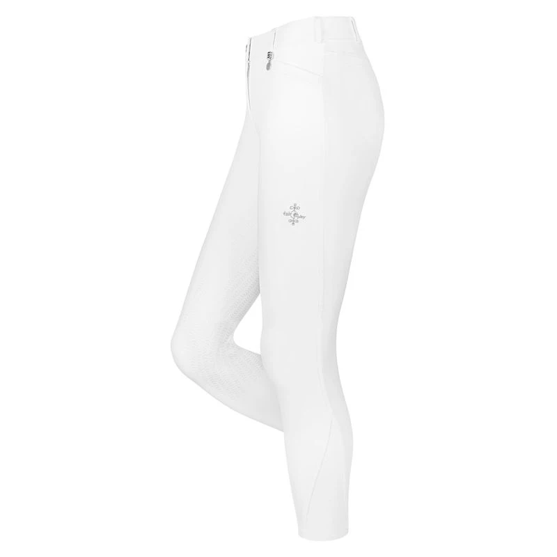 Fair Play Women's Johanna Full Seat Breeches - White 1 Fair Play Women's Johanna Full Seat Breeches - White