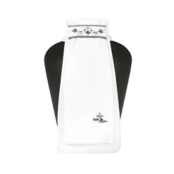 Fair Play Alicia Fleur Ready Tied Stock Tie - White