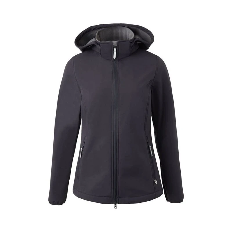 Horze Women's Trisha Softshell Jacket - Dark Navy 1 Horze Women's Trisha Softshell Jacket - Dark Navy