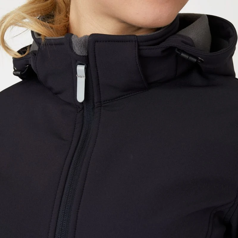 Horze Women's Trisha Softshell Jacket - Dark Navy 3 Horze Women's Trisha Softshell Jacket - Dark Navy - Image 3