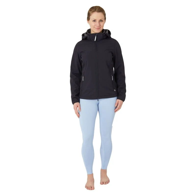 Horze Women's Trisha Softshell Jacket - Dark Navy 6 Horze Women's Trisha Softshell Jacket - Dark Navy - Image 6