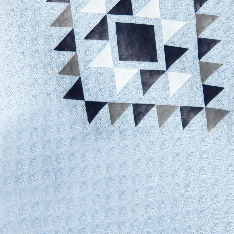 Horze Women's Ira Technical Half Zip Sweatshirt With High Neck - Cashmere Blue 6 Horze Women's Ira Technical Half Zip Sweatshirt With High Neck - Cashmere Blue - Image 6