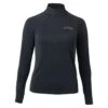 B Vertigo Women's Nancy Long Sleeve Half Zip Training Shirt - Anthracite Grey