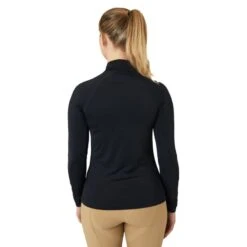 B Vertigo Women's Nancy Long Sleeve Half Zip Training Shirt - Anthracite Grey -Kensington Shop 659716 800 800