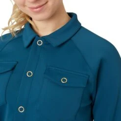 Horze Women's Alyssa Shirt Jacket - Legion Blue -Kensington Shop 660055 800 800