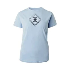 Horze Women's Zion Cotton Stretch T Shirt - Cashmere Blue