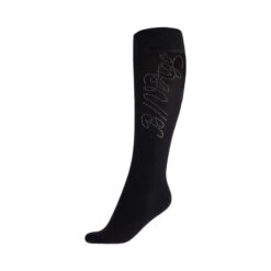 B Vertigo Women's Neyla Riding Socks - Anthracite Grey