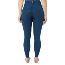 Horze Women's Saphira Ventilated Full Seat Breeches - Legion Blue -Kensington Shop 660423 800 800