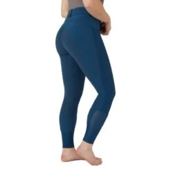 Horze Women's Saphira Ventilated Full Seat Breeches - Legion Blue -Kensington Shop 660424 800 800