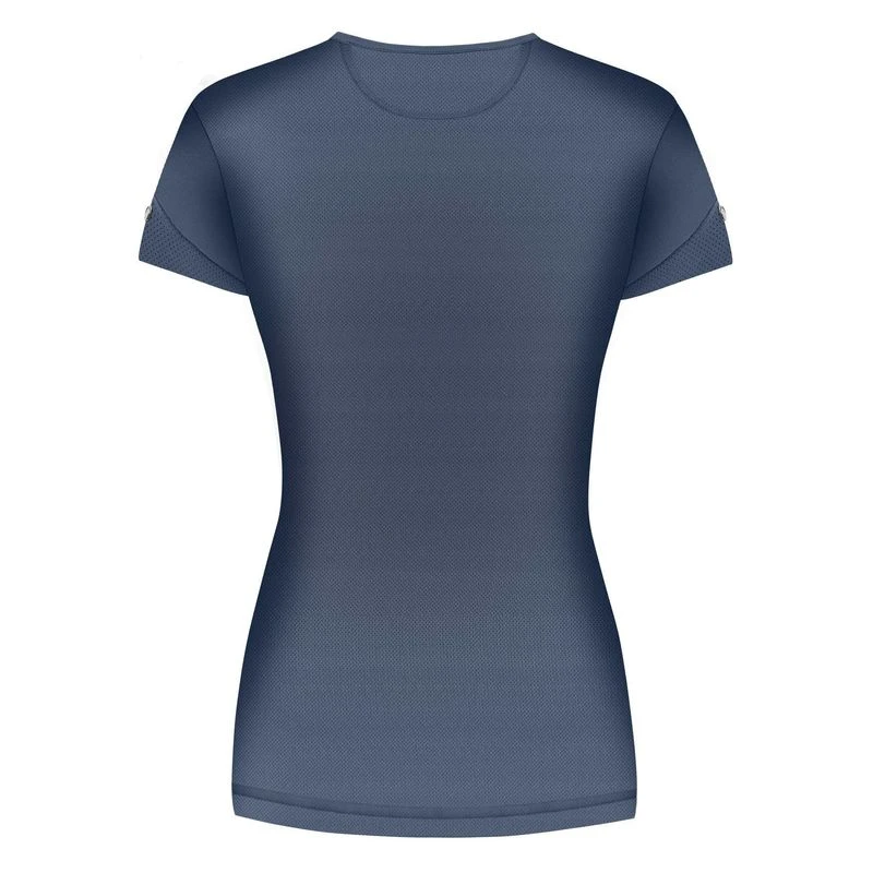 Fair Play Women's Alba Short Sleeve Tech Tee Shirt - Steel Blue 2 Fair Play Women's Alba Short Sleeve Tech Tee Shirt - Steel Blue - Image 2