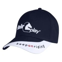 Fair Play Race Baseball Cap - Navy