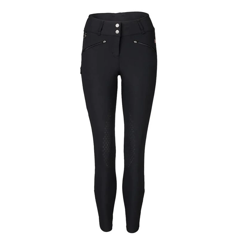 Back On Track Women's Katie Full Seat Breeches - Black 1 Back On Track Women's Katie Full Seat Breeches - Black