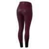 Horze Women's Full Seat Breeches W/Back Pockets - Fig Purple