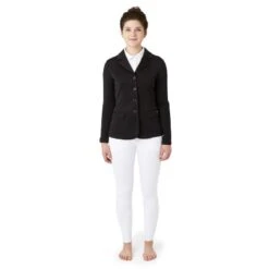 Horze Women's Ada Show Jacket - Black -Kensington Shop 670417 800 800