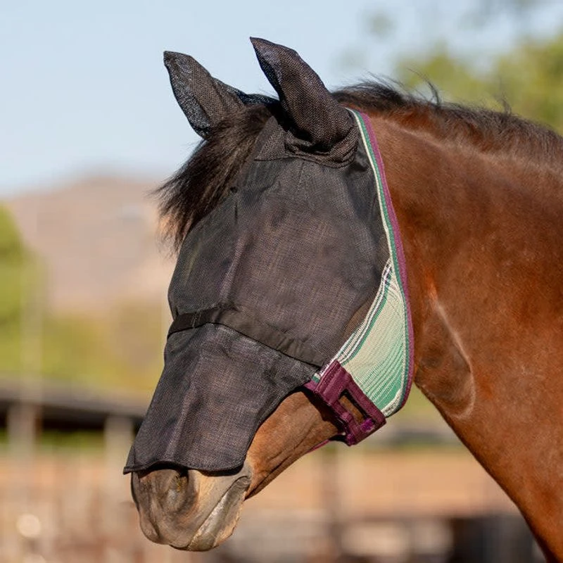 Kensington UViator CatchMask W/Ears, Removable Nose, Forelock Opening - Imperial Jade 1 Kensington UViator CatchMask W/Ears, Removable Nose, Forelock Opening - Imperial Jade