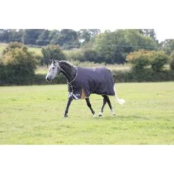 Shires Highlander Plus 300G Standard Neck Turnout - Grey