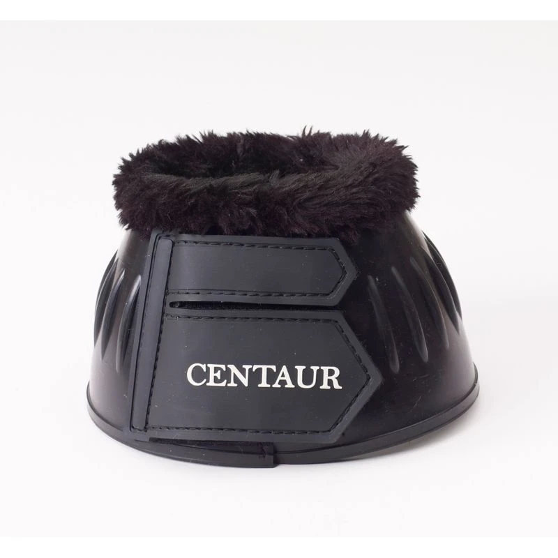 Centaur Fleece Cuff Bell Boots-White - Black 1 Centaur Fleece Cuff Bell Boots-White - Black