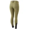 Horze Women's High Waist Full Seat Breeches W/Crystals - Winter Moss Green