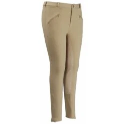 TuffRider Men's Cotton Full Seat Breeches - Light Tan