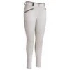 TuffRider Women's Sprint Knee Patch Breeches - White/Black