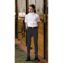 TuffRider Kids' Starter Low Rise Zip Jods - Black