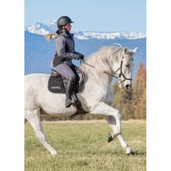 Kerrits Women's Rein Check Waterproof Shell - Black Houndstooth Plaid -Kensington Shop 681770 800 800