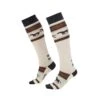 Kerrits Women's Heels Down Wool Socks - Vanilla/Black