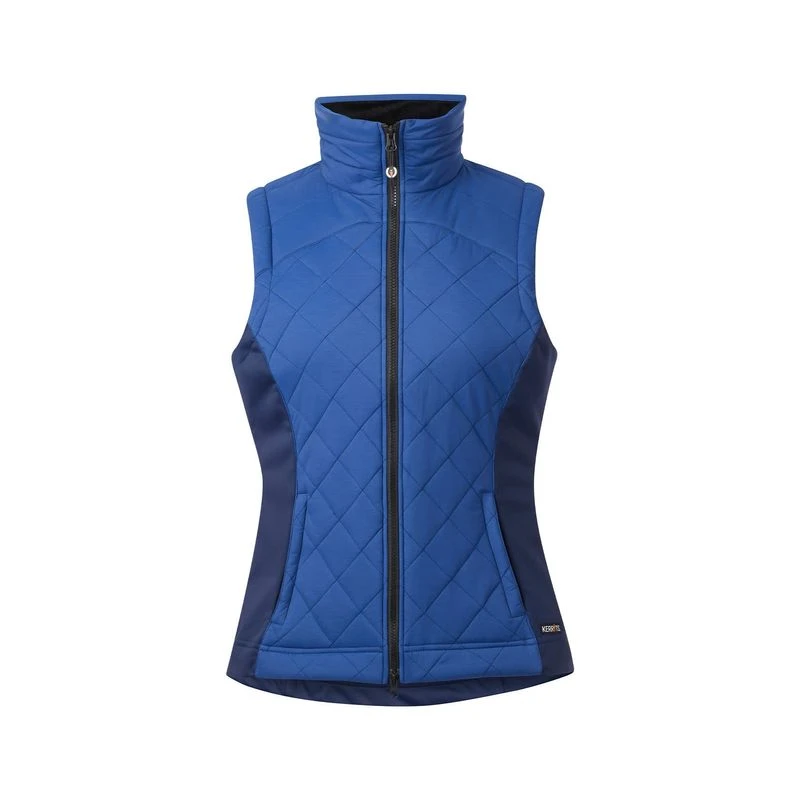 Kerrits Women's Full Motion Quilted Vest - True Blue 1 Kerrits Women's Full Motion Quilted Vest - True Blue