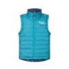 Kerrits Kids' Pony Tracks Reversible Quilted Vest - Ink Run Free/Peacock