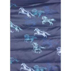 Kerrits Kids' Pony Tracks Reversible Quilted Vest - Ink Run Free/Peacock 7 Kerrits Kids' Pony Tracks Reversible Quilted Vest - Ink Run Free/Peacock -Kensington Shop 683003 800 800