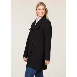 EQL Women's Harper Brushed Ponte Jacket - Black -Kensington Shop 683115 800 800