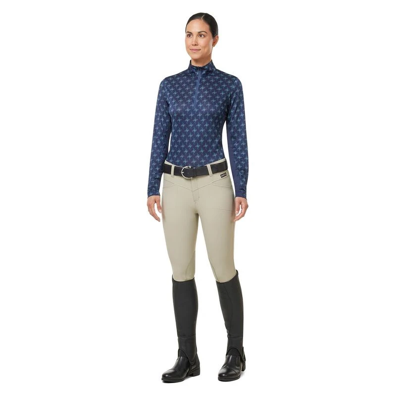 Kerrits Women's Keystone Ice Fil Long Sleeve Shirt - Ink Bits N Crops 4 Kerrits Women's Keystone Ice Fil Long Sleeve Shirt - Ink Bits N Crops - Image 4