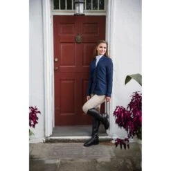 Shires Moretta Women's Gianna Leather Field Boots - Black -Kensington Shop 685196 800 800