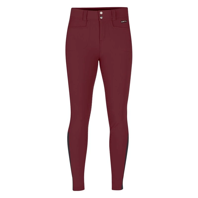Kerrits Women's 3-Season Tailored Full Seat Breeches - Sangria 2 Kerrits Women's 3-Season Tailored Full Seat Breeches - Sangria - Image 2