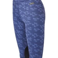 Kerrits Kids' Knee Patch Performance Tights - Ink Mini Run Free -Kensington Shop 687055 800 800