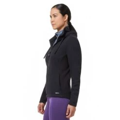 Kerrits Women's Double Take Full Zip Fleece Hoodie - Black -Kensington Shop 687070 800 800