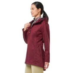 Kerrits Women's Lucky Bits Softshell Riding Jacket - Sangria 8 Kerrits Women's Lucky Bits Softshell Riding Jacket - Sangria -Kensington Shop 687268 800 800