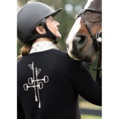 Kerrits Women's Stable Temp Merino Wool Sweater - Black 11 Kerrits Women's Stable Temp Merino Wool Sweater - Black -Kensington Shop 687705 800 800